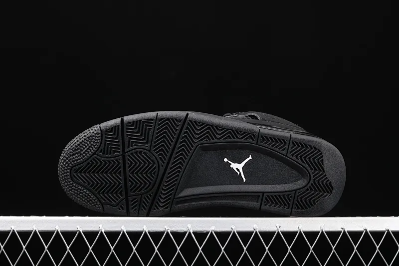All Categories Air Jordan Jordan Series Basketball Shoes Air Jordan 4 Pure Original Air Jordan 4 "Black Cat" AJ4 Joe 4 Black Cat First Layer Authentic Standard CU1110-010